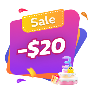 Anniversary Sale for Yearly Plan